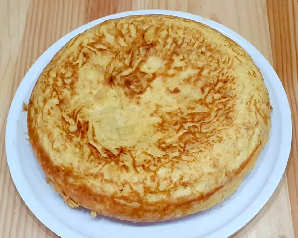 Tortilla de cebolla